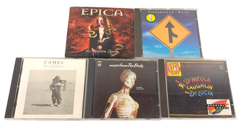 Prog rock bundle albums - prog, 5x