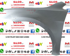 PARAFANGO ANTERIORE SINISTRO VOLKSWAGEN GOLF 7 ANNO 2012/2020