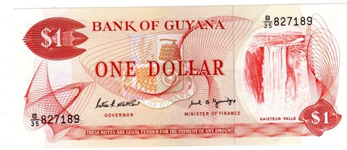 Banconota guyana - guyana,