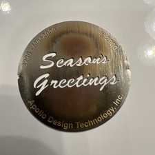 Apollo Design Technology Martin Mac 2K 2000 Stagioni Saluti Metallo Gobo #3290