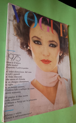 Vogue italia gennaio 1975 - italia,