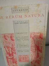 Lucrezio De rerum natura a