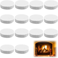 14 Pezzi Spugna Ceramica Camino Bioetanolo, 80 X 80 X 20Mm Lana Ceramica per Bio