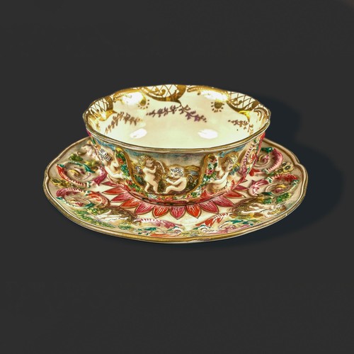 Capodimonte antica coppa con - antica,