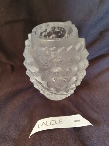 Lalique france vase - france, poissons