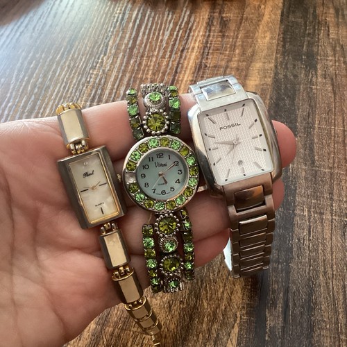 Lotto orologi vintage fossil - 3,