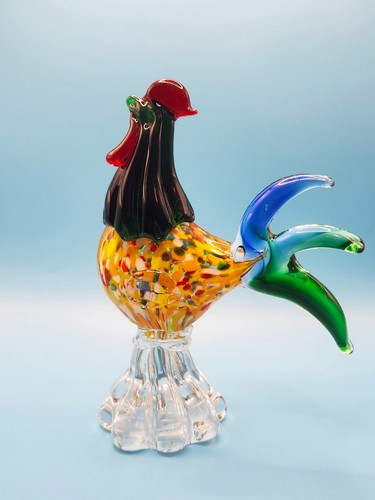 Vintage colorful hand blown - vintage,