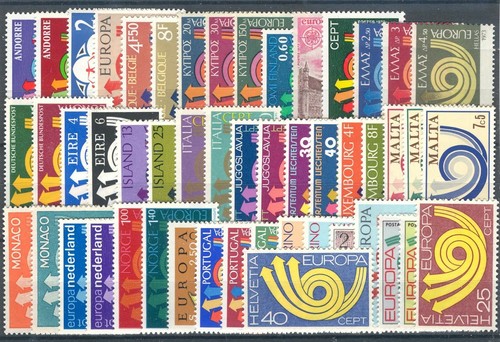 Europa cept 1973 - 1973, serie