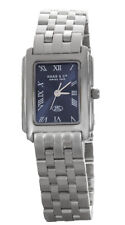 Haas & Cie Swiss 1848 Blue Dial Stainless Steel Women's Watch 