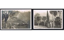 2 CARTOLINE LAGO DI GARDA ARCO