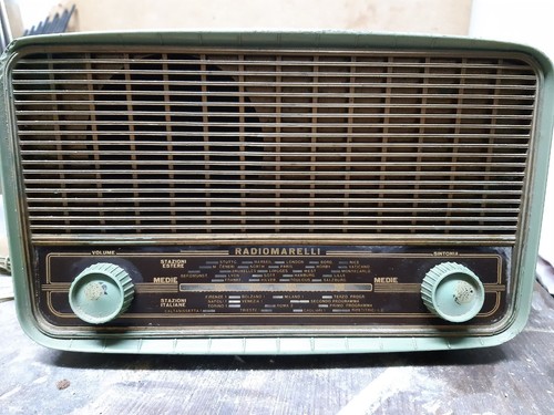 Radio epoca valvole - d'epoca, a