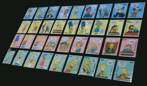 Simpson card lenticolari