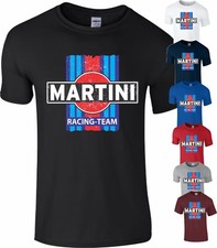 MAGLIETTA MARTINI RACING TEAM AUTO D'EPOCA REGALO COMPLEANNO MOTORSPORT OTTIMA