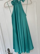 Abito svasato PINKO verde raso