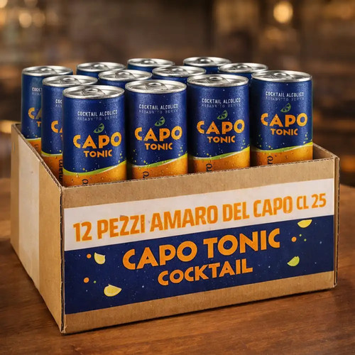 Lattine capo tonic - capo, cocktail