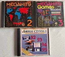 AMIGA MEGAHITS 2, 3 E AMIGA CD