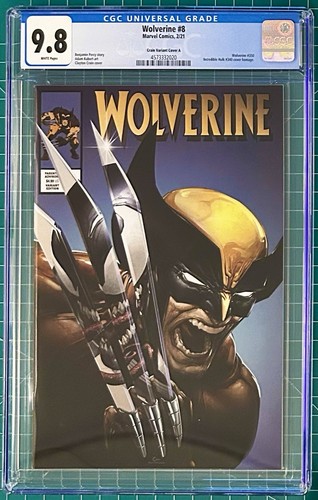 Wolverine cgc 8 clayton - #8,