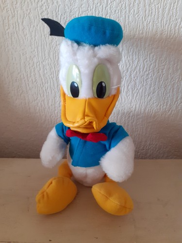 Vintage donald duck plush - plush, 10"