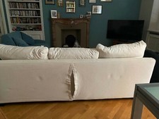 divano  bianco panna 3 posti poltrone sofa'