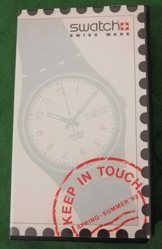 Cassetta video swatch - swatch, swiss