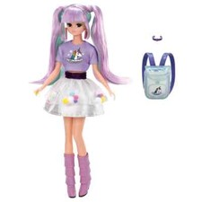 Bambola Takara Tomy Licca Chan - Set misto unicorno