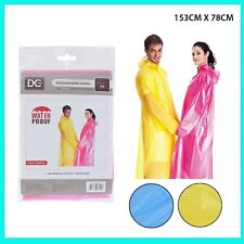 MANTELLA PONCHO ANTIPIOGGIA IMPERMEABILE ANTI PIOGGIA DA ADULTO PER UOMO DONNA