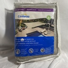 Coolaroo Vela ombreggiante rettangolare pronta da appendere 13 x 7 piedi