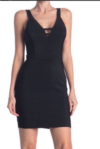 Abito fasciato bodycon nero