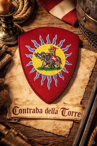 Palio siena patch - di,