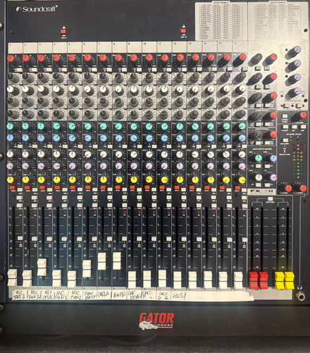 Mixer soundcraft fx16ii - soundcraft,