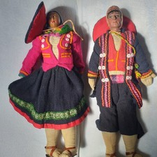 COPPIA BAMBOLE PERUVIANE