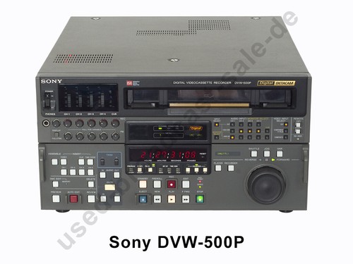 Sony dvw 500p digital - sony, dvw-500p