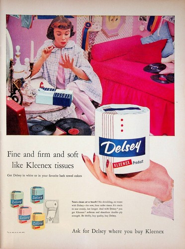 Carta igienica delsey - delsey, 1954