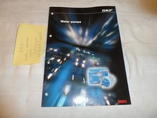 SKF POMPA ACQUA CATALOGO 2001