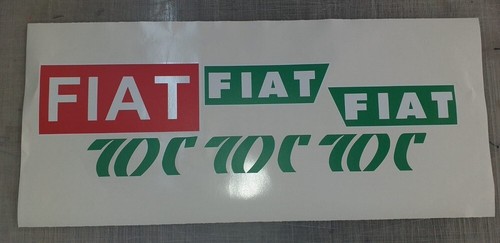 Kit adesivi decalcomanie fiat - decalcomanie,