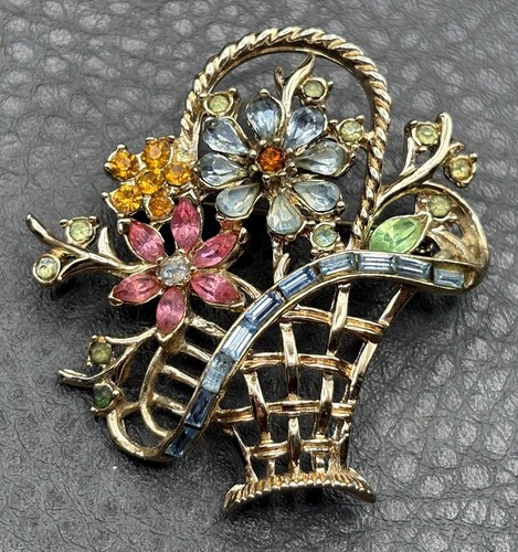 Spilla vintage firmata - , coro