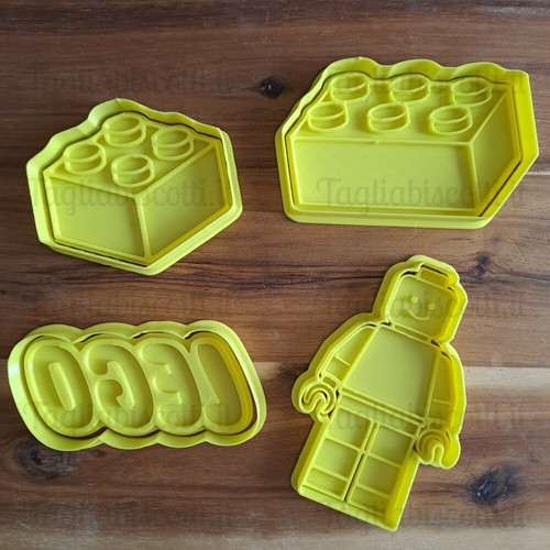 Set lego cookies - cookies, stampi