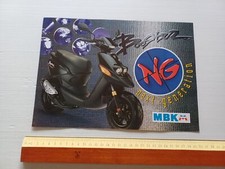 MBK 50 Booster Next Generation scooter depliant originale italiano