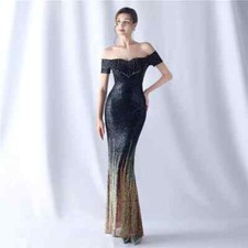 Vestito Abito Elegante Lungo