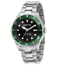Orologio Uomo Sector 230 R3253161041 Lunetta Verde