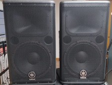 n.02 Yamaha DSR 112 Fantastici e performanti diffusori cabinet LEGNO Driver 2"