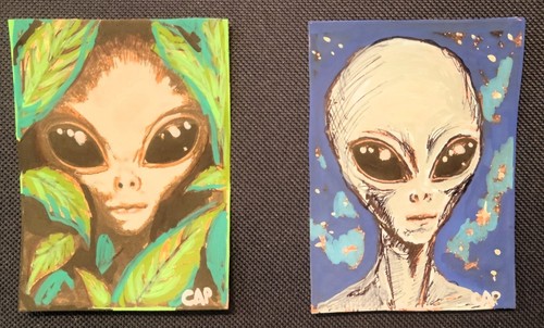 Your space kids - space, aceo