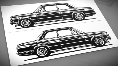 Set sagoma adesivi bmw - set,