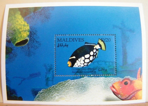 Mz03 maldive 1991 pesce - mz03,