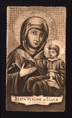 Santino seppia madonna - seppia,