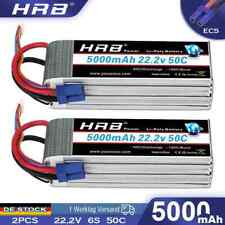 2 pezzi 6s 22,2V HRB 5000mAh