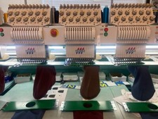 TAJIMA- 6 Head- Embroidery