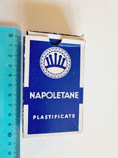 SCATOLA VUOTA VINTAGE CARTE NAPOLETANE PLASTIFICATE GENERAL TRADE