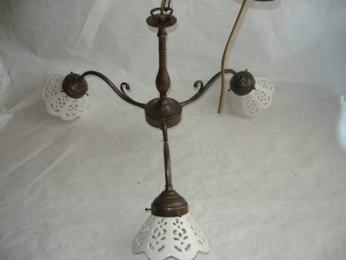 Lampadario luci in ottone - a, 3