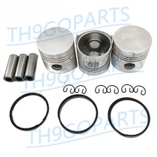 New 3 set Piston Kit+ Ring Set